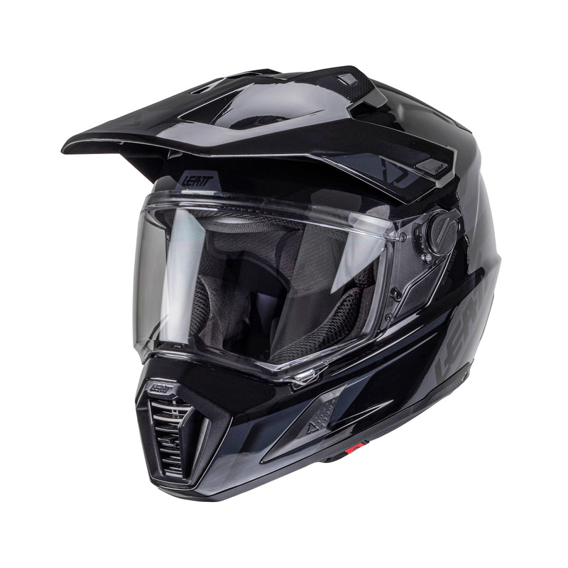 KASK MOTOCYKLOWY Z GOGLAMI LEATT KIT ADV 8.5 STEALTH S