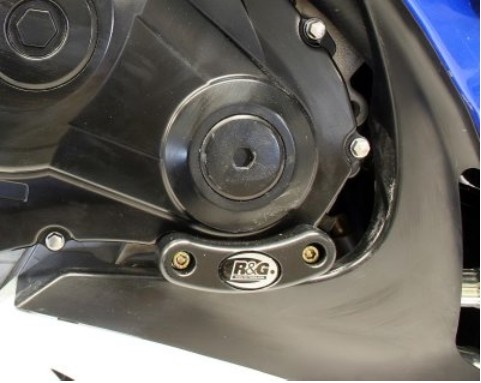 SLIDERY SILNIKA RG RACING KAWASAKI ZX6-R 09, LEWA STRONA BLACK