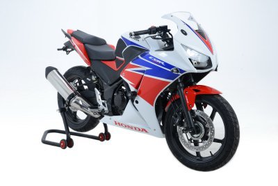 CRASHPADY AERO RG RACING HONDA CBR300R BLACK