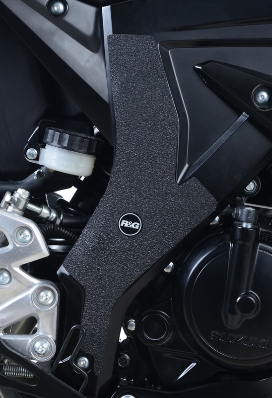 OSŁONA WAHACZA RG RACING SUZUKI GSX-R125/GSX-S125 -, 2 CZĘŚCI BLACK