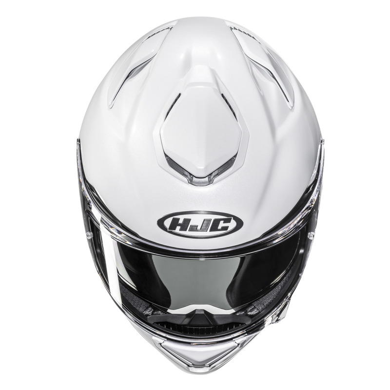 KASK MOTOCYKLOWY HJC RPHA72 SOLID PEARL WHITE