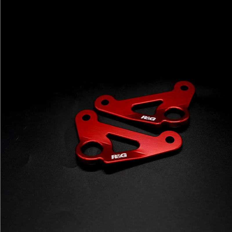 UCHWYTY NA PASY TRANSPORTOWE RG RACING HONDA CBR250RR 17- BLACK