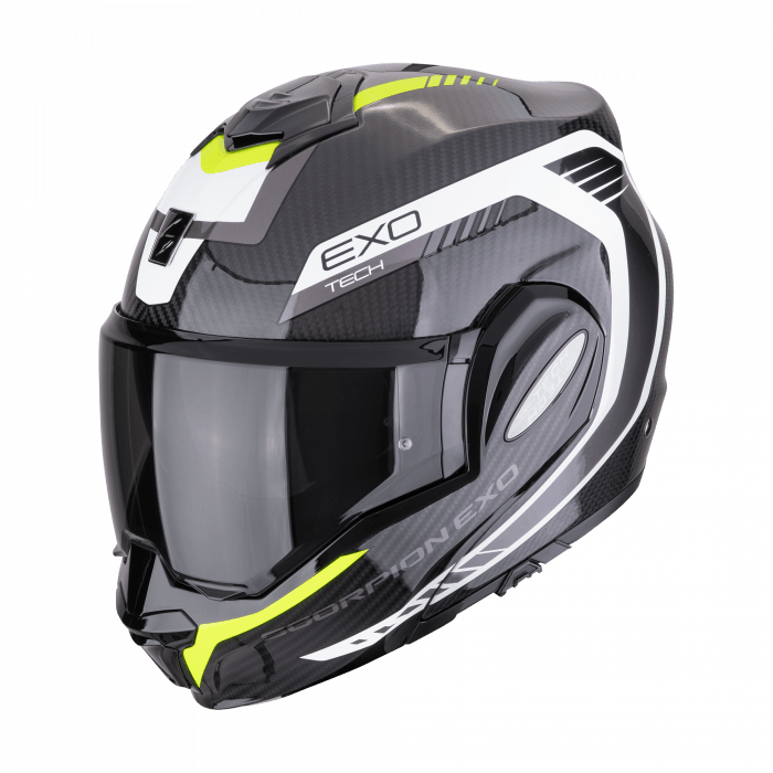 SCORPION KASK EXO-TECH CARBON COSY BK-NE-YEL XL