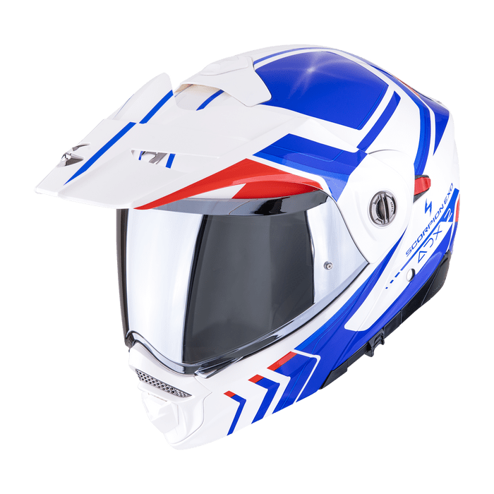 SCORPION KASK ADX-2 LEWIS WH-BLUE-RED