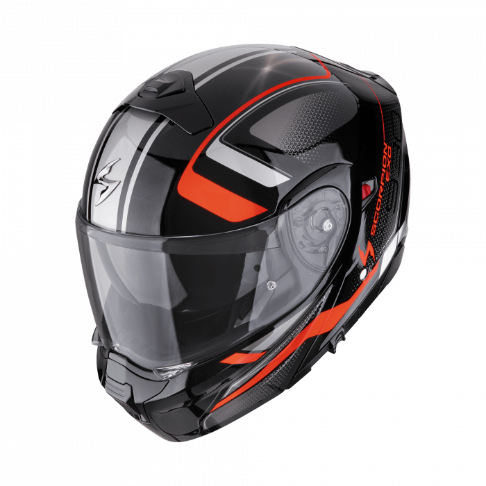 SCORPION KASK EXO-930 ARDENS METALLIC BK-RED