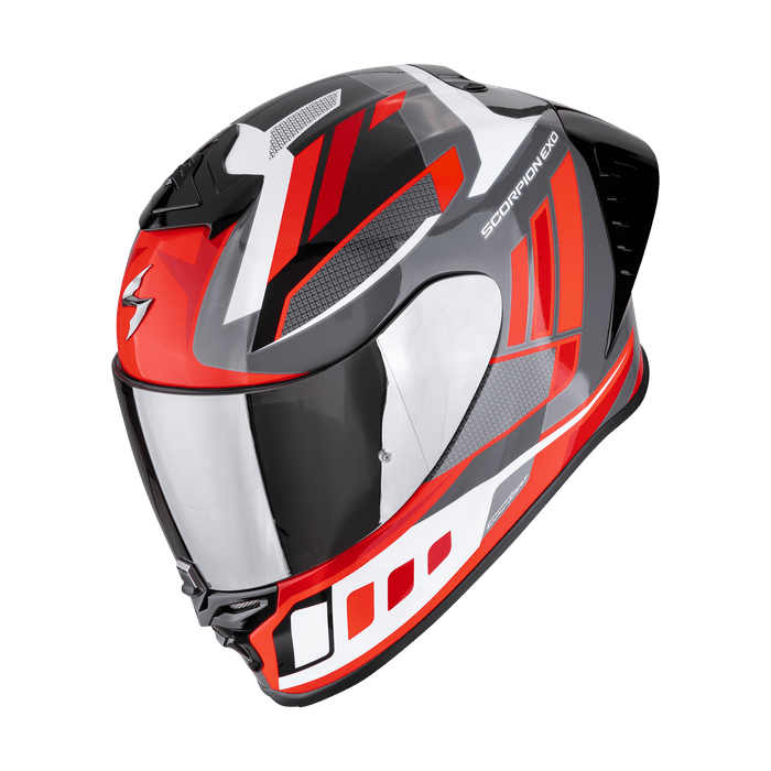 SCORPION KASK EXO-R1 II AIR VITAL GREY-WH-RED