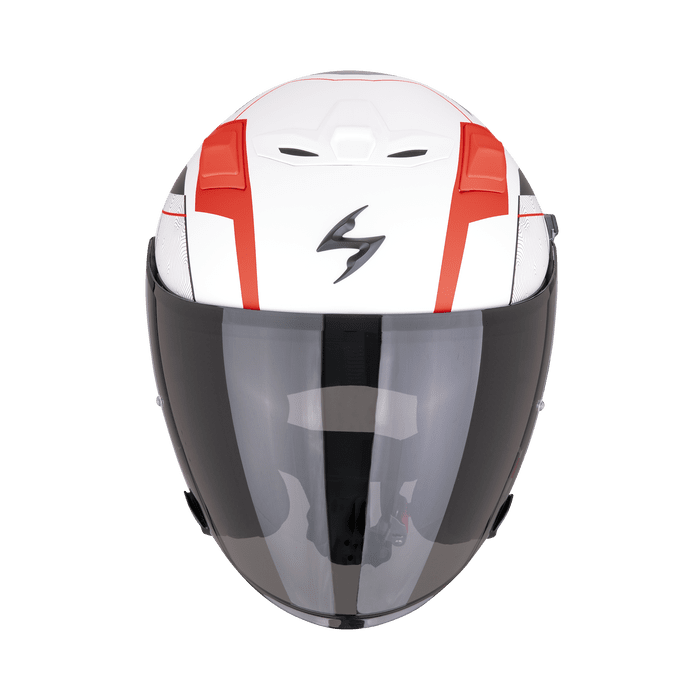 SCORPION KASK EXO-Z1 VUE MAT WH-RED-BK