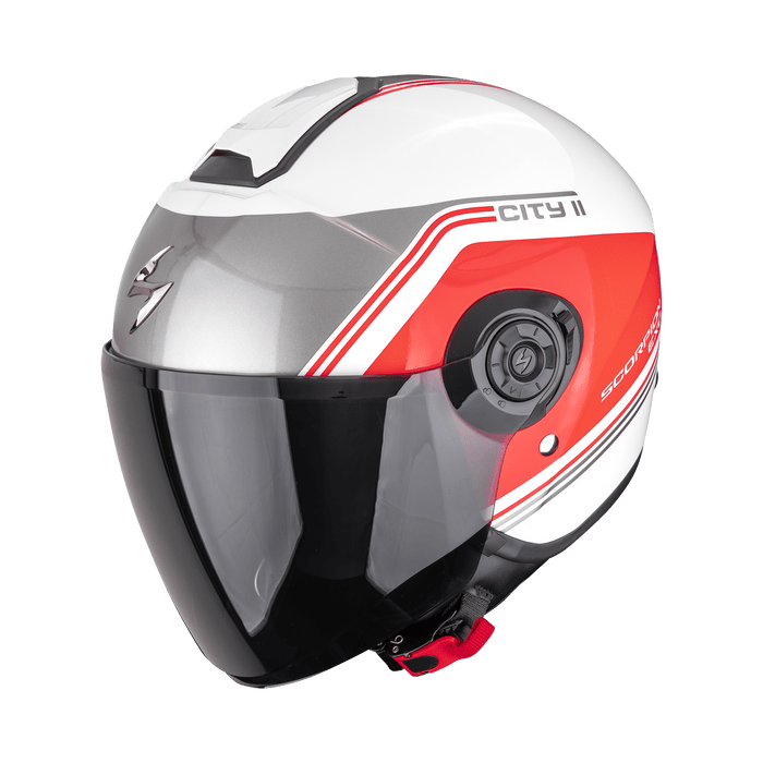 SCORPION KASK EXO-CITY II VITA WHITE-RED
