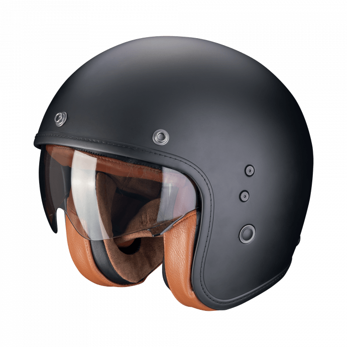 SCORPION KASK BELFAST EVO LUXE MATTE BLACK