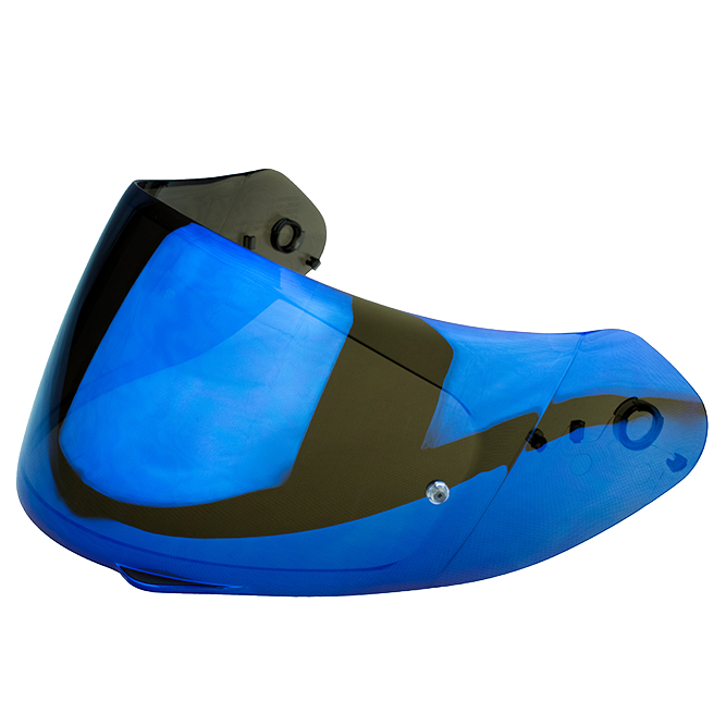 SCORPION SZYBA EXO-1200/510/491 NIEBIESKA 3D