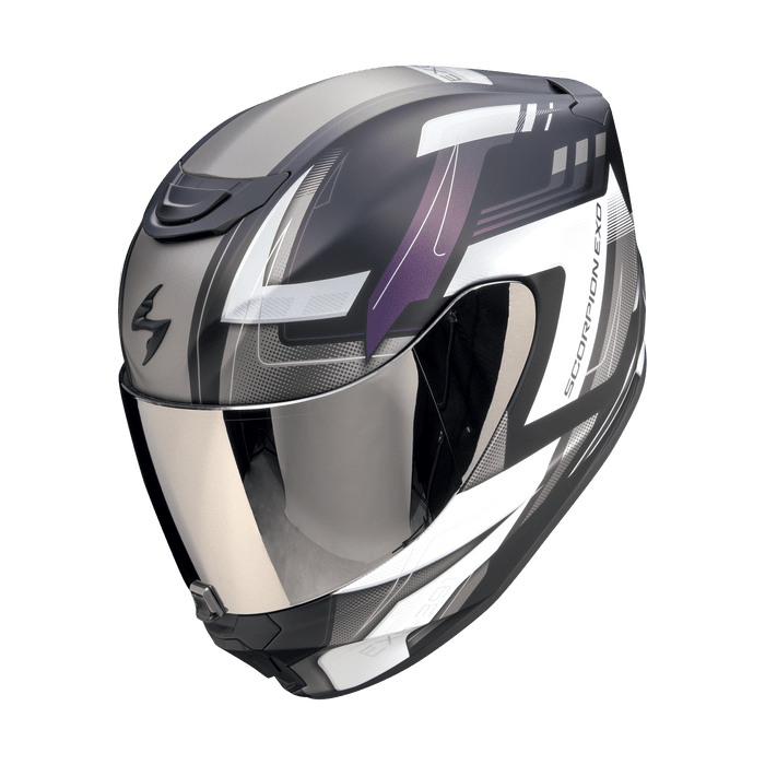 SCORPION KASK EXO-391 CAPTOR MATT-BK-CHAMEL
