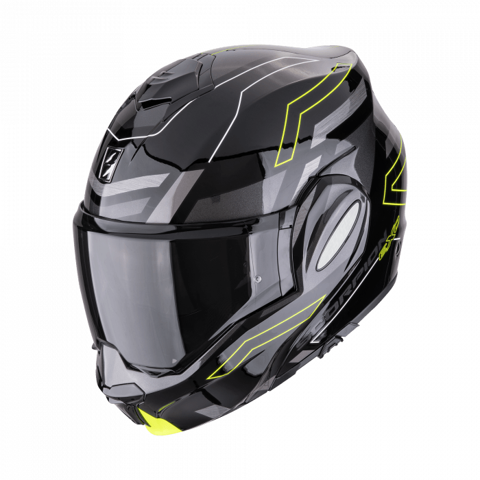 SCORPION KASK EXO-TECH CONQUER BK-NE.YEL