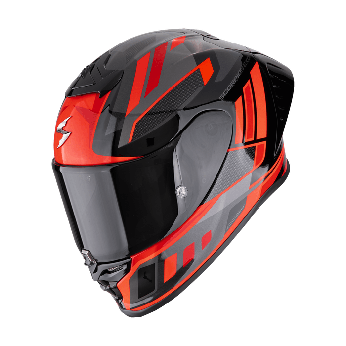 SCORPION KASK EXO-R1 II AIR VITAL BK-SIL-RED