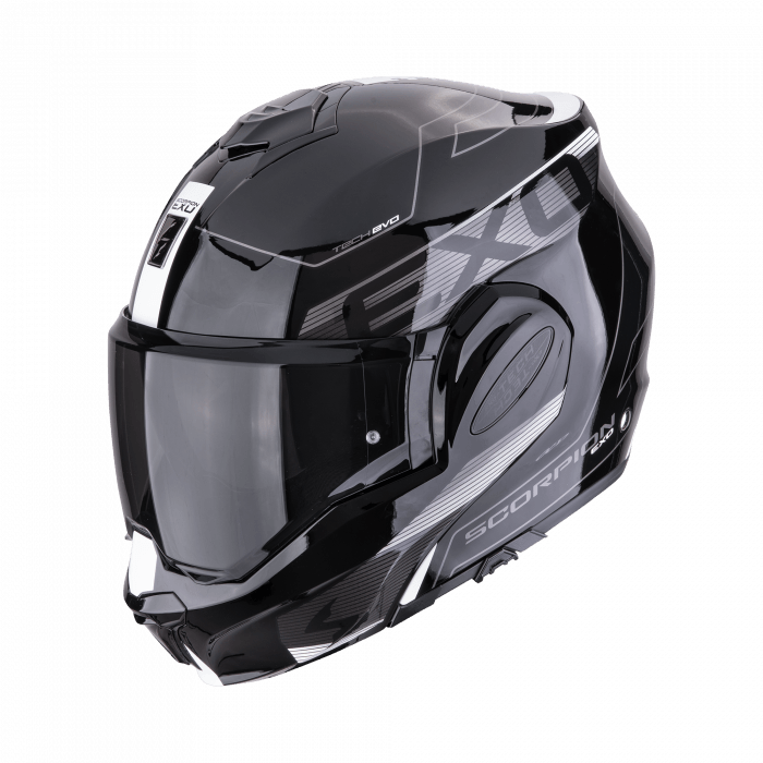 SCORPION KASK EXO-TECH TRAVELLER BK-WH L