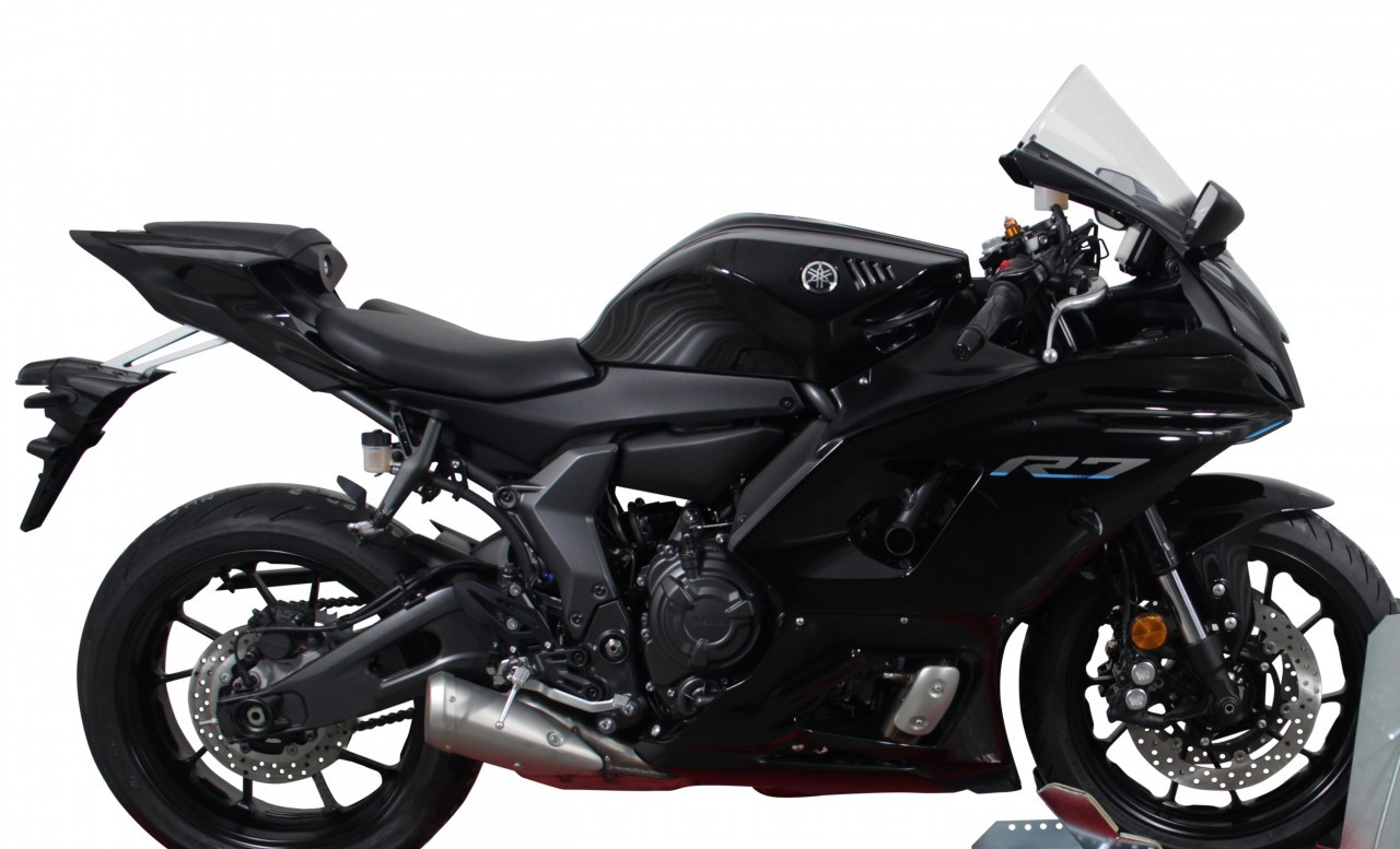 Szyba motocyklowa MRA YAMAHA YZF R7 2021-, forma R, bezbarwna