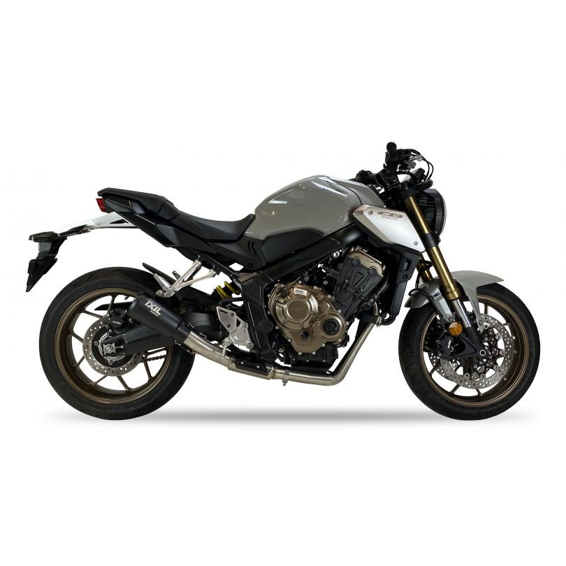 Tłumik IXIL HONDA CBR 650 R 21-23 (RH01) typ RB (waga: 900g, długość: 230 mm., materiał: Inox AISI304, kolor: Black painted) FUL