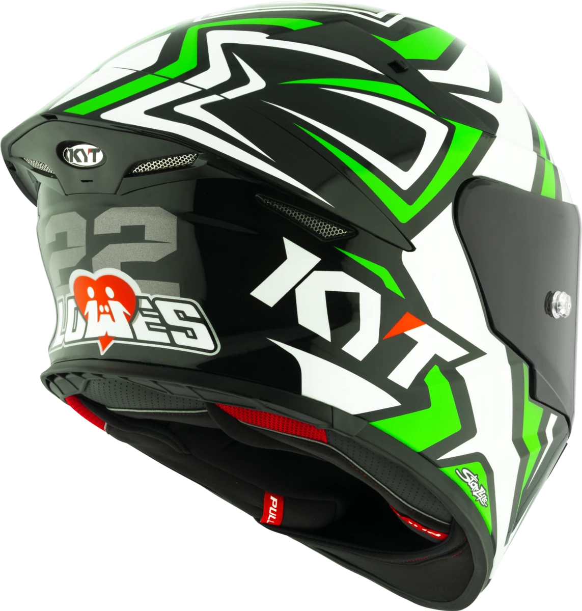 Kask motocyklowy KYT TT-REVO ALEX LOWES 2024 REPLICA
