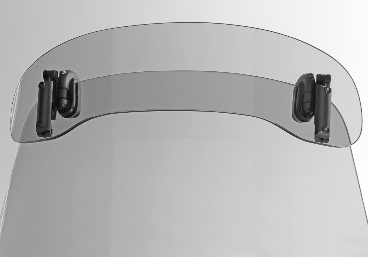 Deflektor motocyklowy MRA UNIVERSALNY, forma VSA-B, bezbarwny