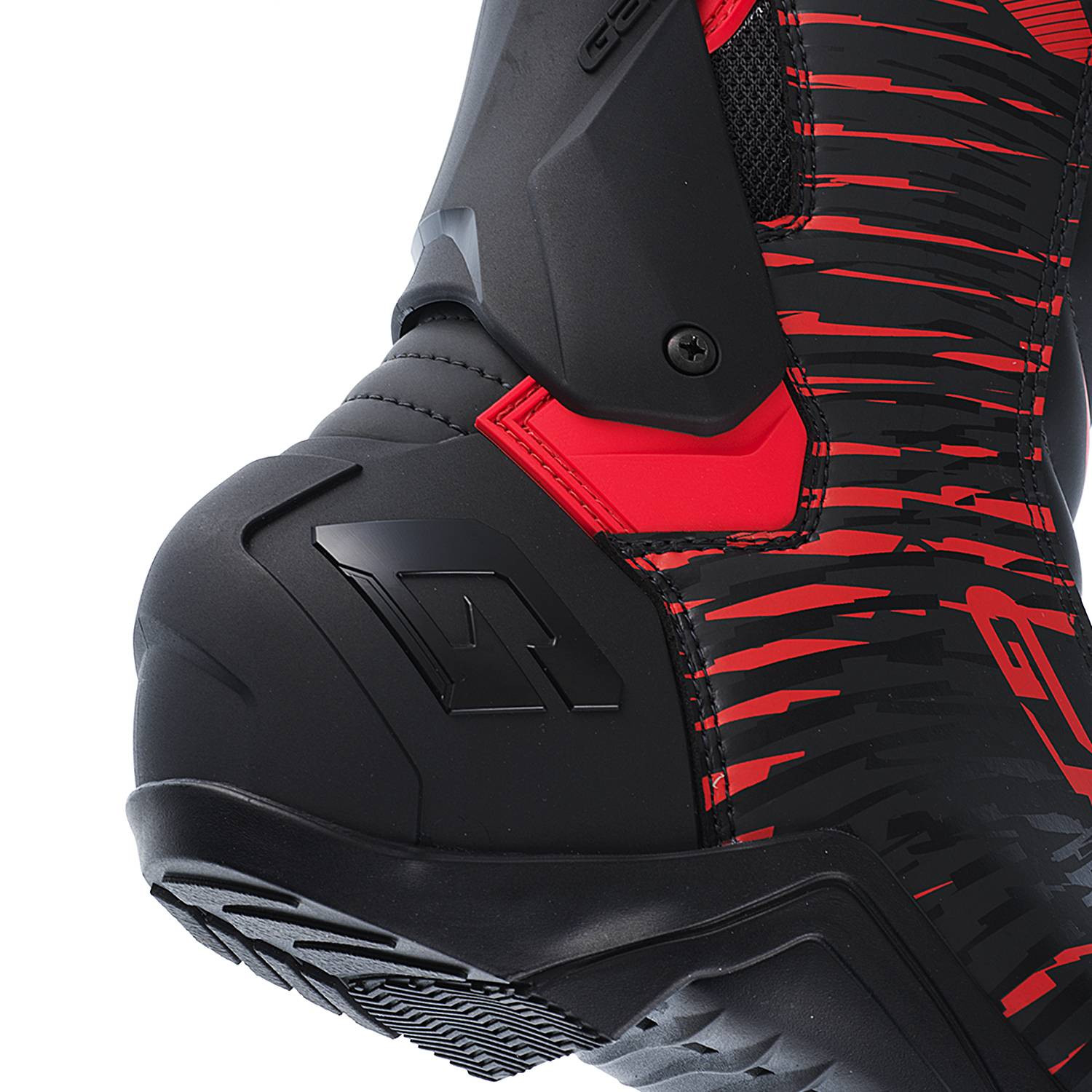 Buty motocyklowe, sportowe GAERNE GR-X czarno/ czerwone