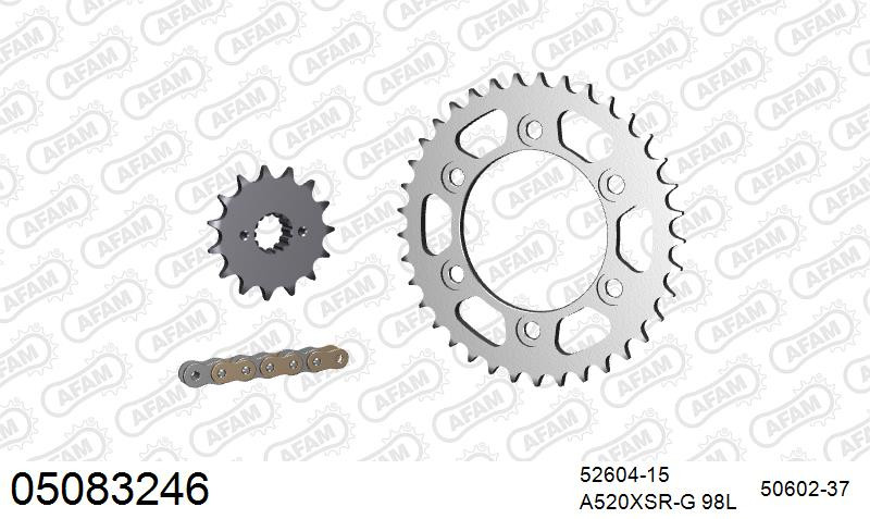 Zestaw napędowy AFAM do DUCATI 851 SP3 Superbike Biposto