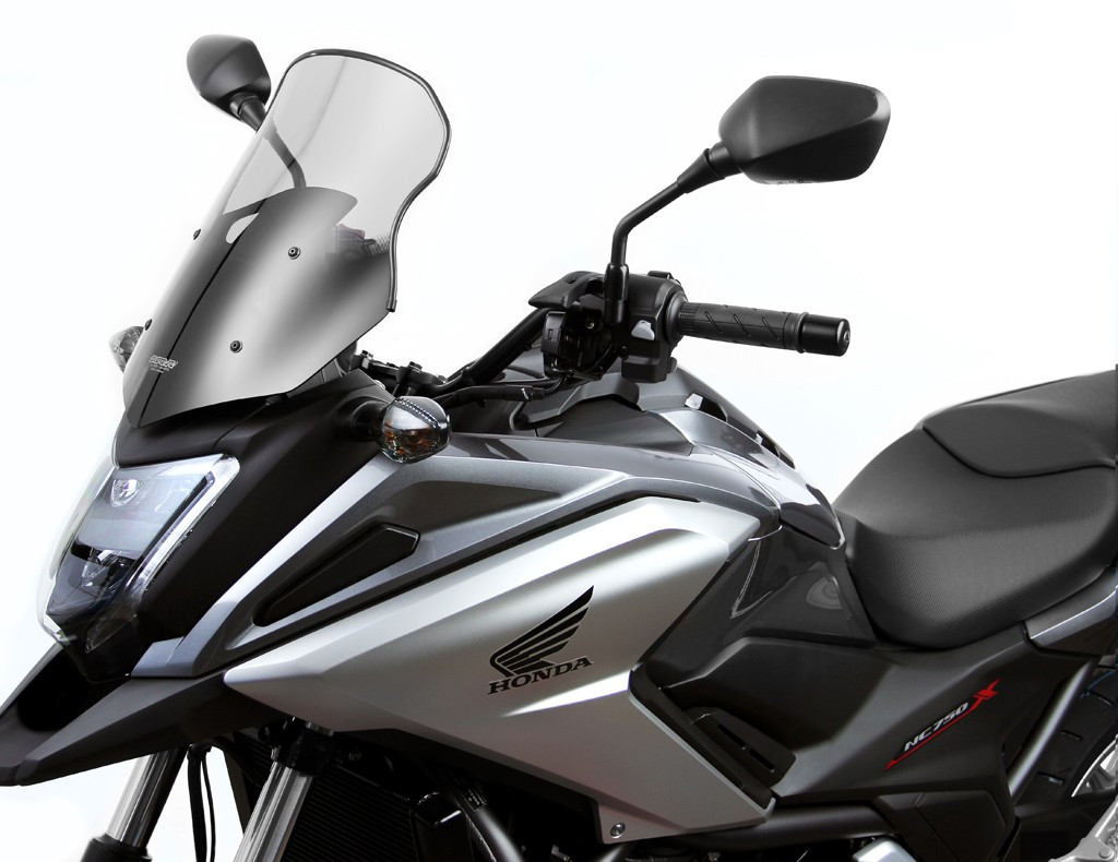 Szyba motocyklowa MRA HONDA NC 750 X /XA /XD RC90 2016-2020, forma T, przyciemniana