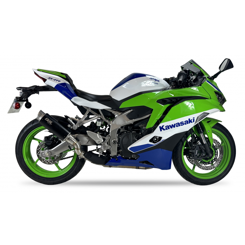 Tłumik IXIL KAWASAKI NINJA ZX-4 R / RR 23-24 (ZX400P) typ RC3B SLIP ON - SPORT XTREM BLACK