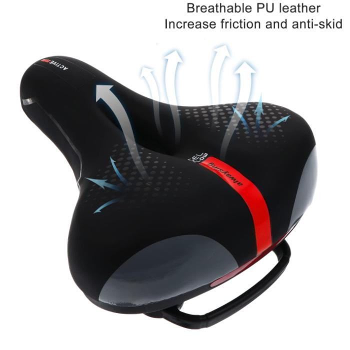 Ergonomiczne siodełko rowerowe z amortyzacją żelową, GEL