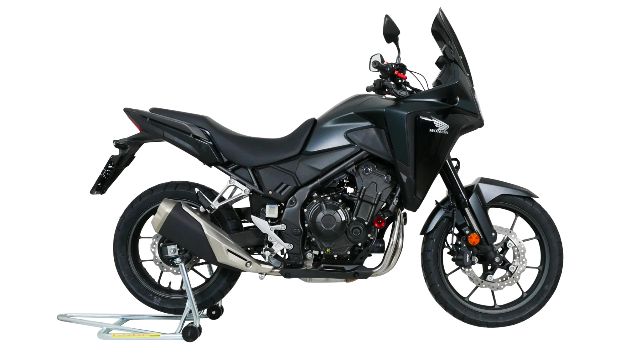 Szyba motocyklowa MRA HONDA NX 500 2024-, forma T, czarna