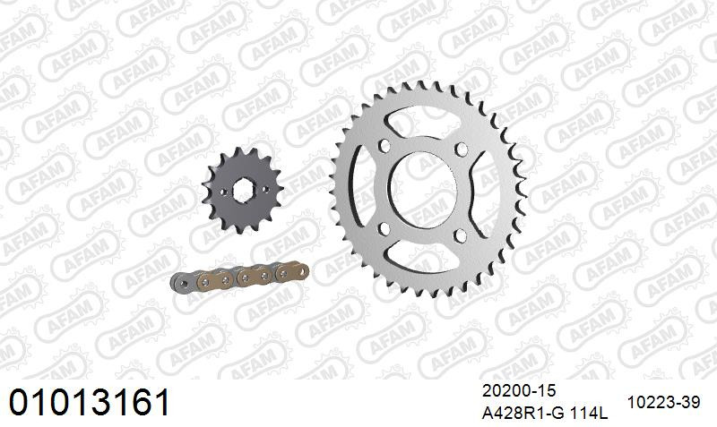 Zestaw napędowy AFAM do HONDA CM 125 T