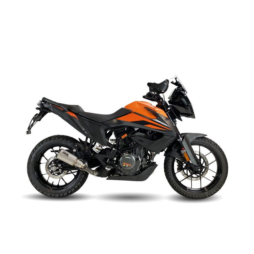 Tłumik IXIL KTM 390 ADVENTURE 20-22 (KTM IS ADVENTURE) typ RC (waga: 800g, długość: 230 mm., materiał: Inox AISI304, kolor: Brig