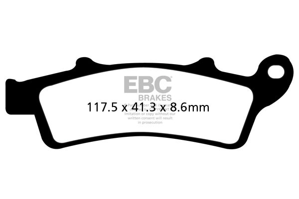EBC Brakes Klocki hamulcowe EBC SFA324 skuterowe (kpl. na 1 tarcze)