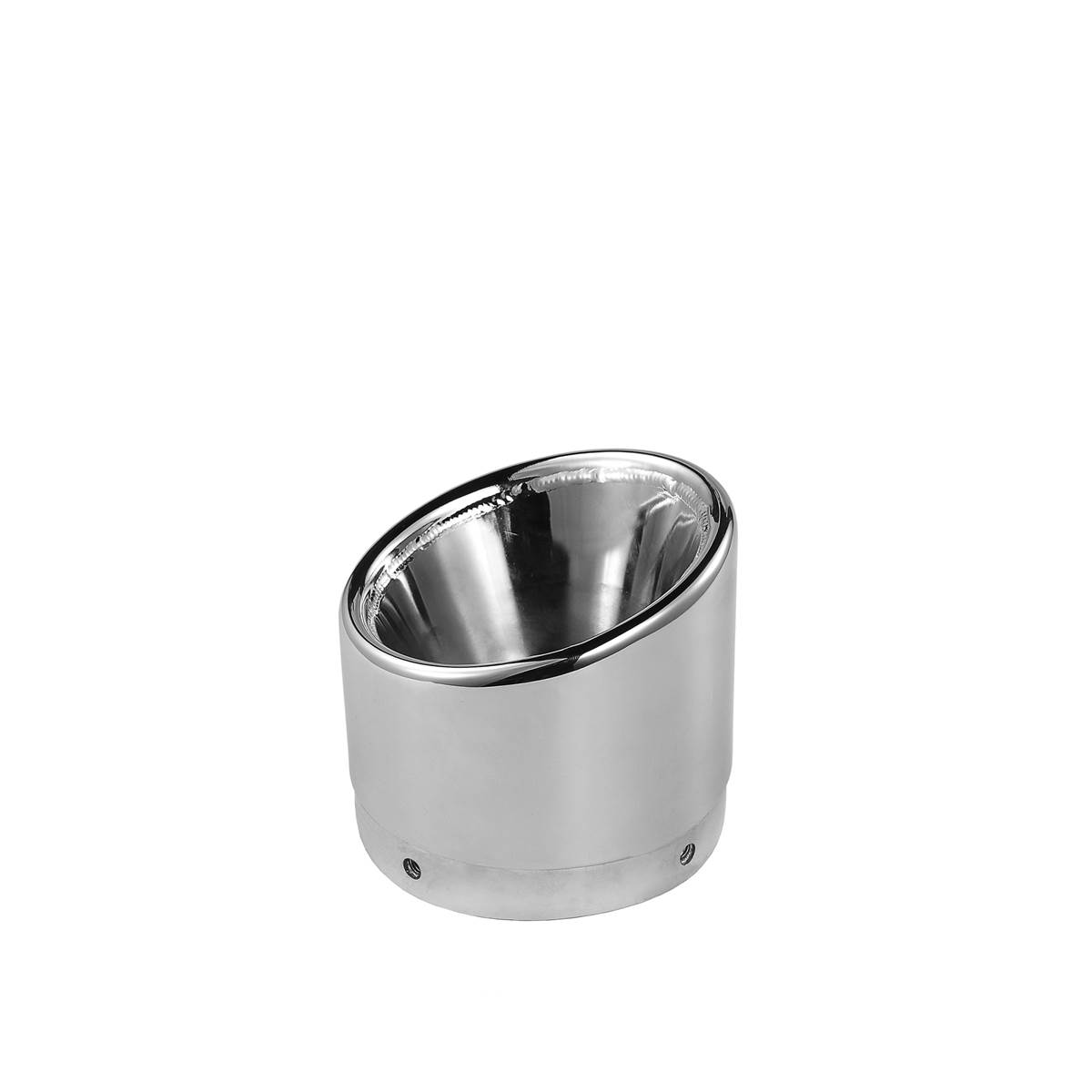 IRONHEAD END CAPS typ CAP (długość: Ø 88 mm., materiał: Inox AISI304, kolor: Bright chrome) SLASHED END CAP (CHROME)