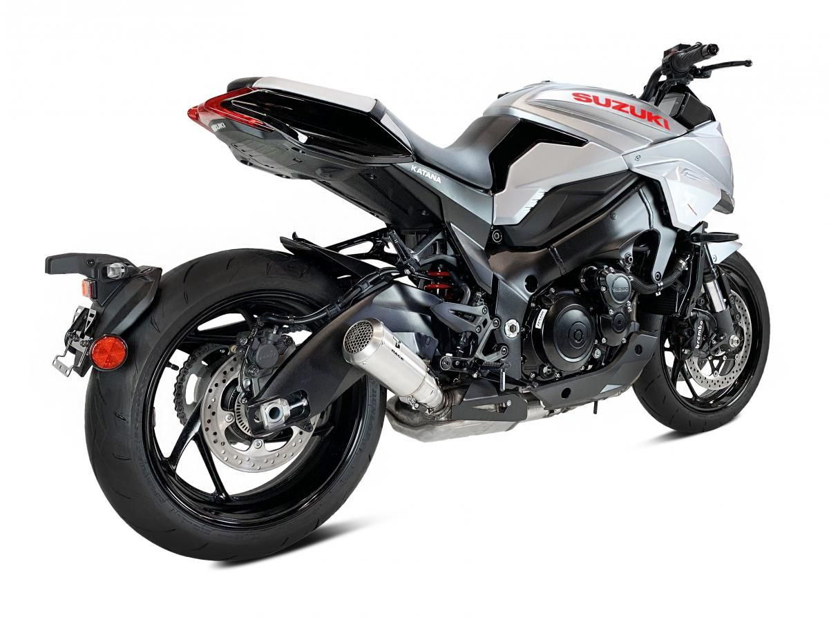 Tłumik IXRACE SUZUKI KATANA 1000 19-23 (WDG0 WEK0) typ MK2 MK2 SERIES INOX (Homologacja)