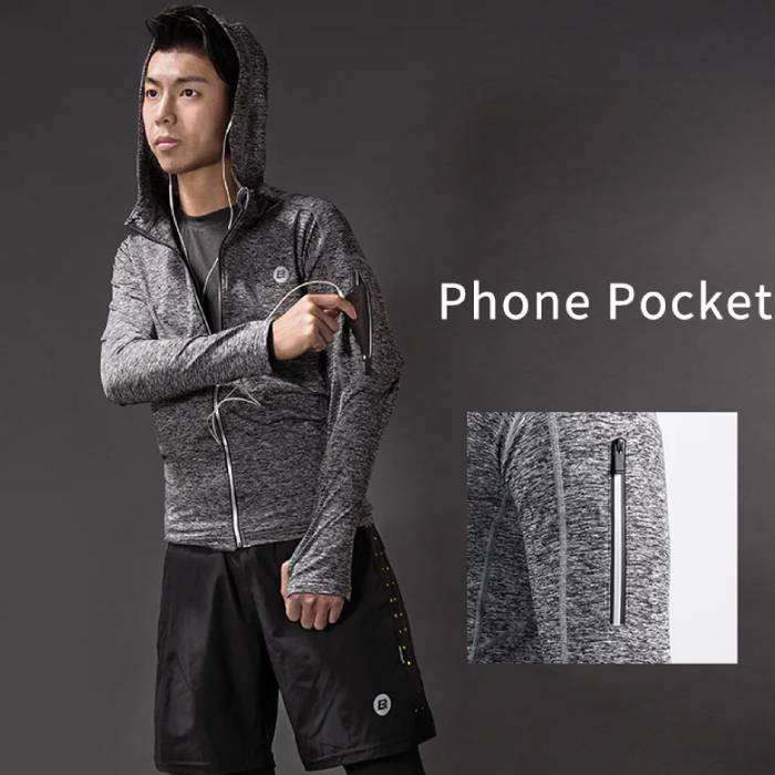 Bluza rowerowa z kapturem ROCKBROS LKW007