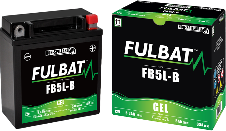 Akumulator FULBAT FUL GEL - FB5L-B / YB5L-B (Żelowy, bezobsługowy)