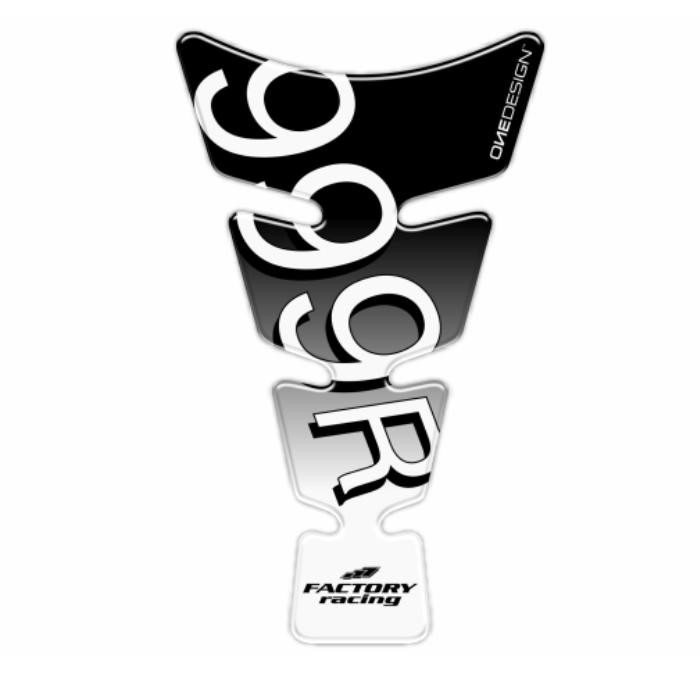 ONEDESIGN Tankpad Spirit shape logo 999 czarny/transparentny