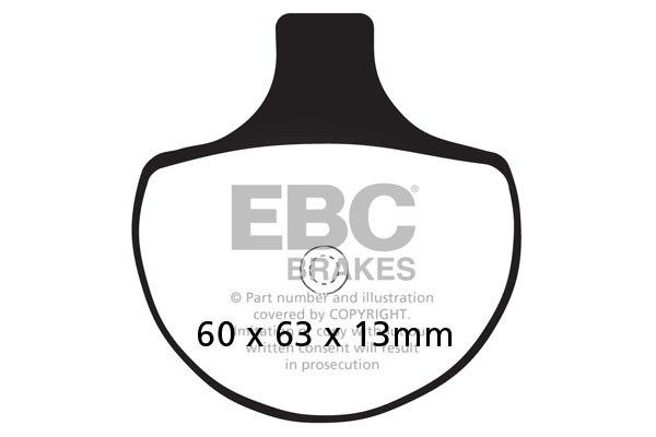 EBC Brakes Klocki hamulcowe EBC FA094 (kpl. na 1 tarcze)