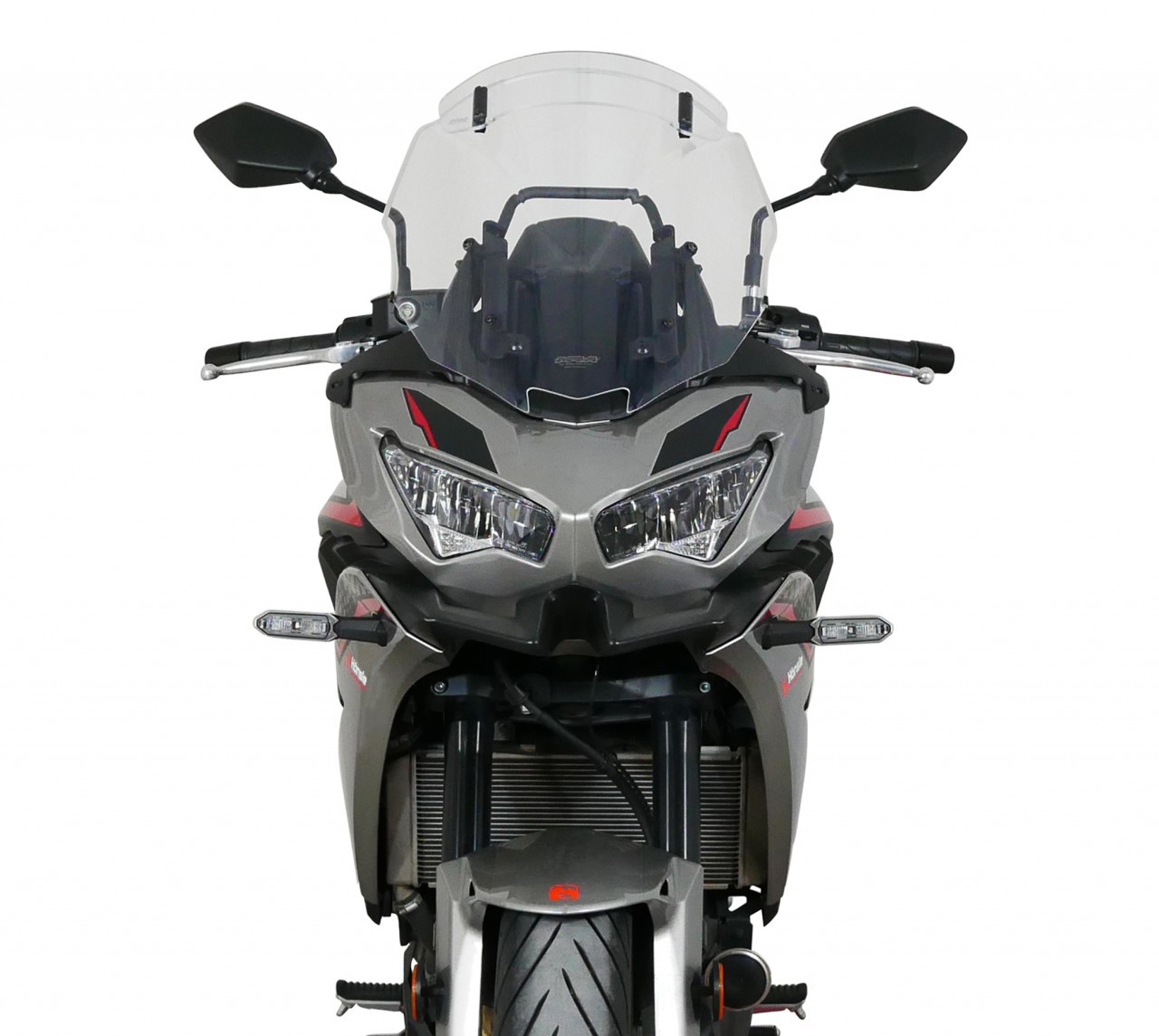 Szyba motocyklowa MRA KAWASAKI VERSYS 650 2022-, forma VTM, bezbarwna