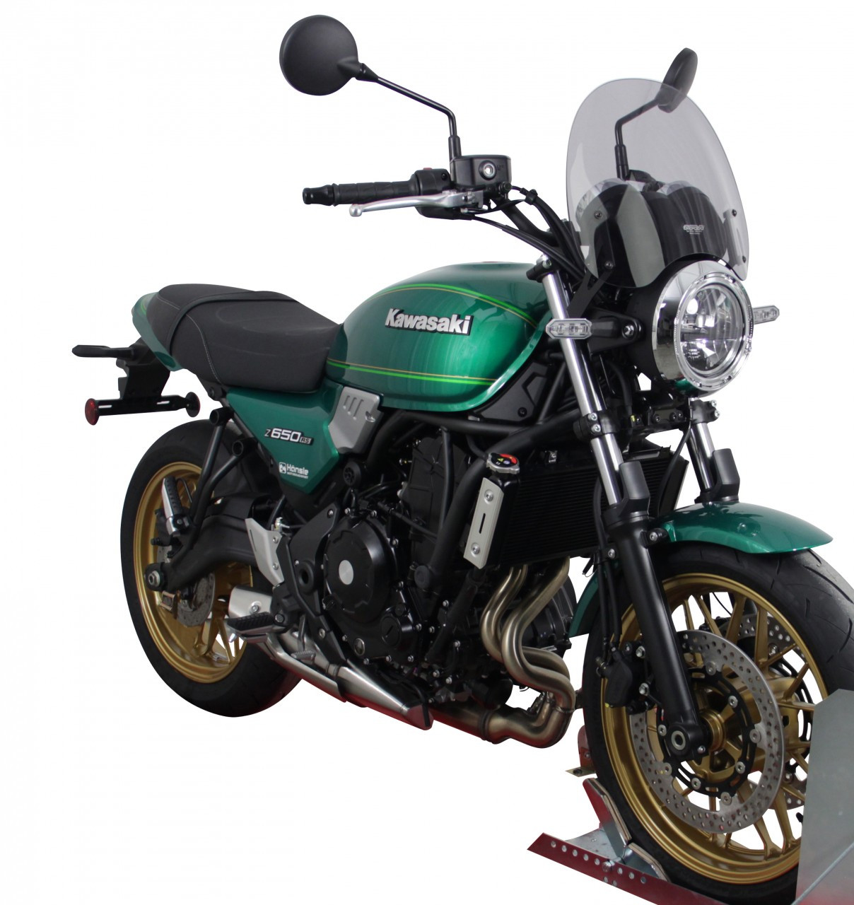 Szyba motocyklowa MRA KAWASAKI Z 650 RS 2022-, forma NTM, przyciemniana