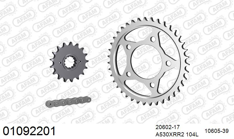 Zestaw napędowy AFAM do HONDA CB 1100 R C