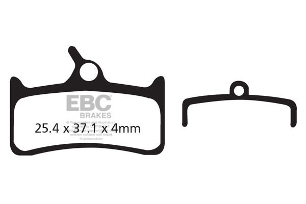 CFA310HH - Klocki hamulcowe rowerowe (spiekane) EBC Brakes