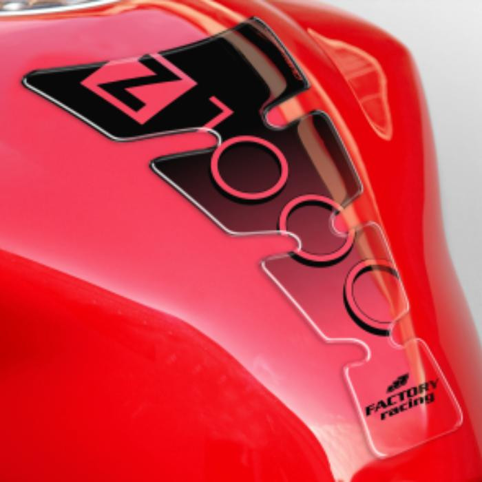 ONEDESIGN Tankpad Spirit shape logo Z1000 czarny/transparentny