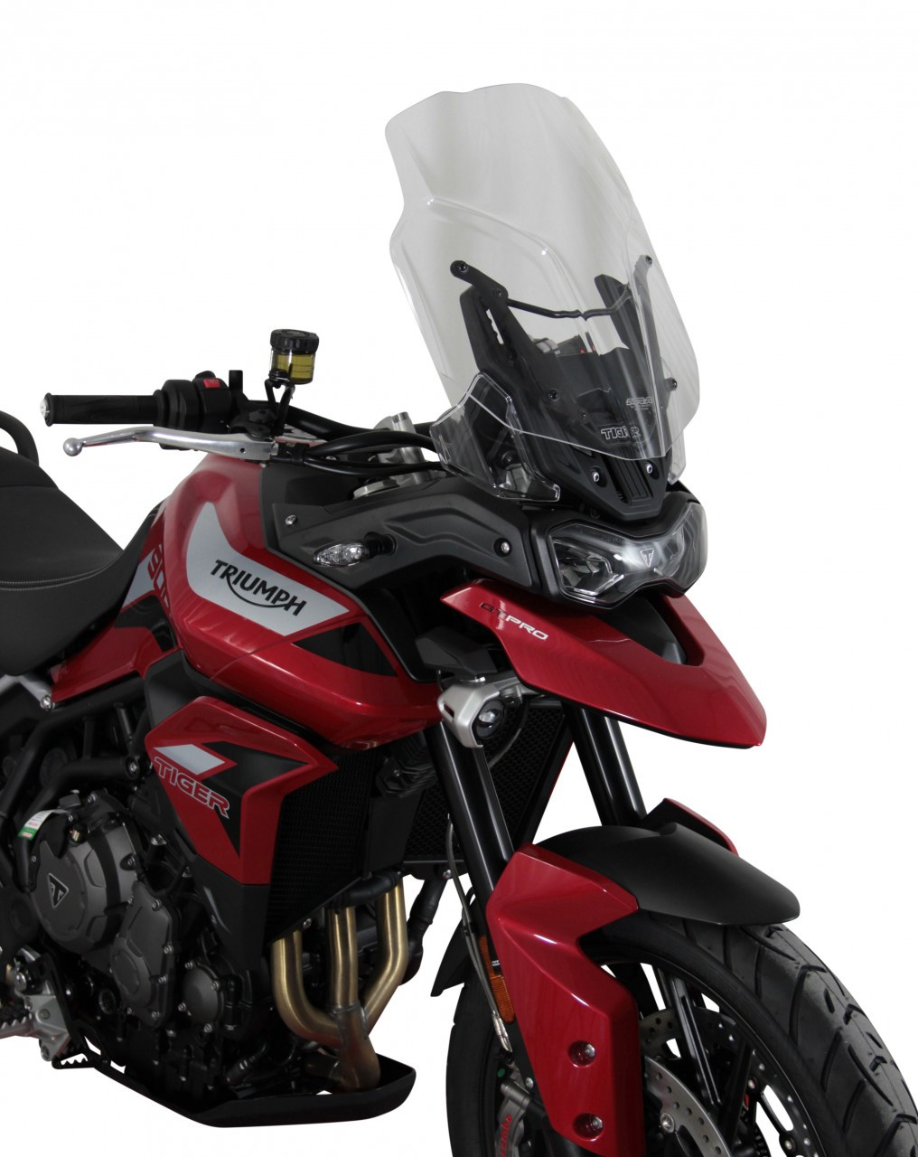Szyba motocyklowa MRA TRIUMPH TIGER 900 /GT PRO 2019-, forma TM, bezbarwna
