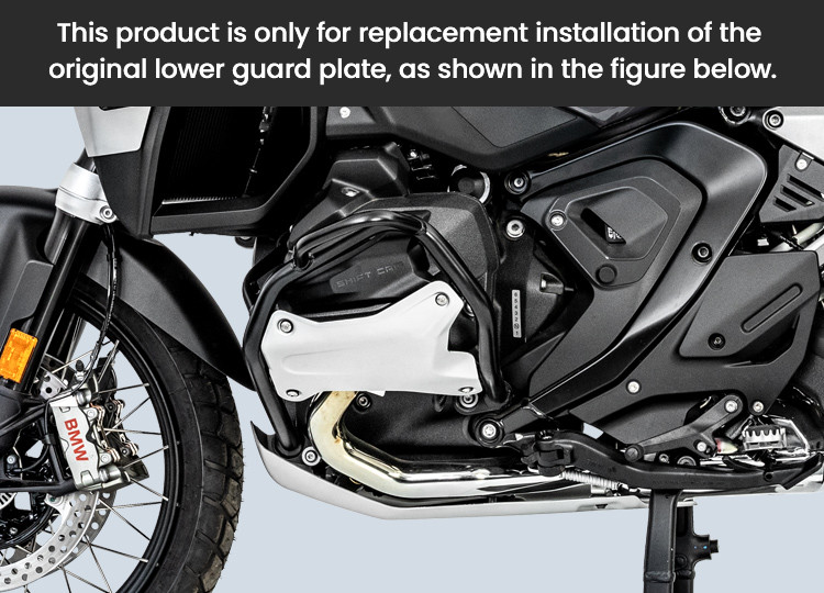 LOBOO Osłona cylindra do BMW R1300GS (2023-), BMW R1300 GS ADVENTURE (2024-)