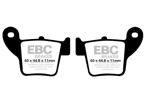 EBC Brakes Klocki hamulcowe EBC FA346R (kpl. na 1 tarcze) (odpowiednik PROX 37.208202)