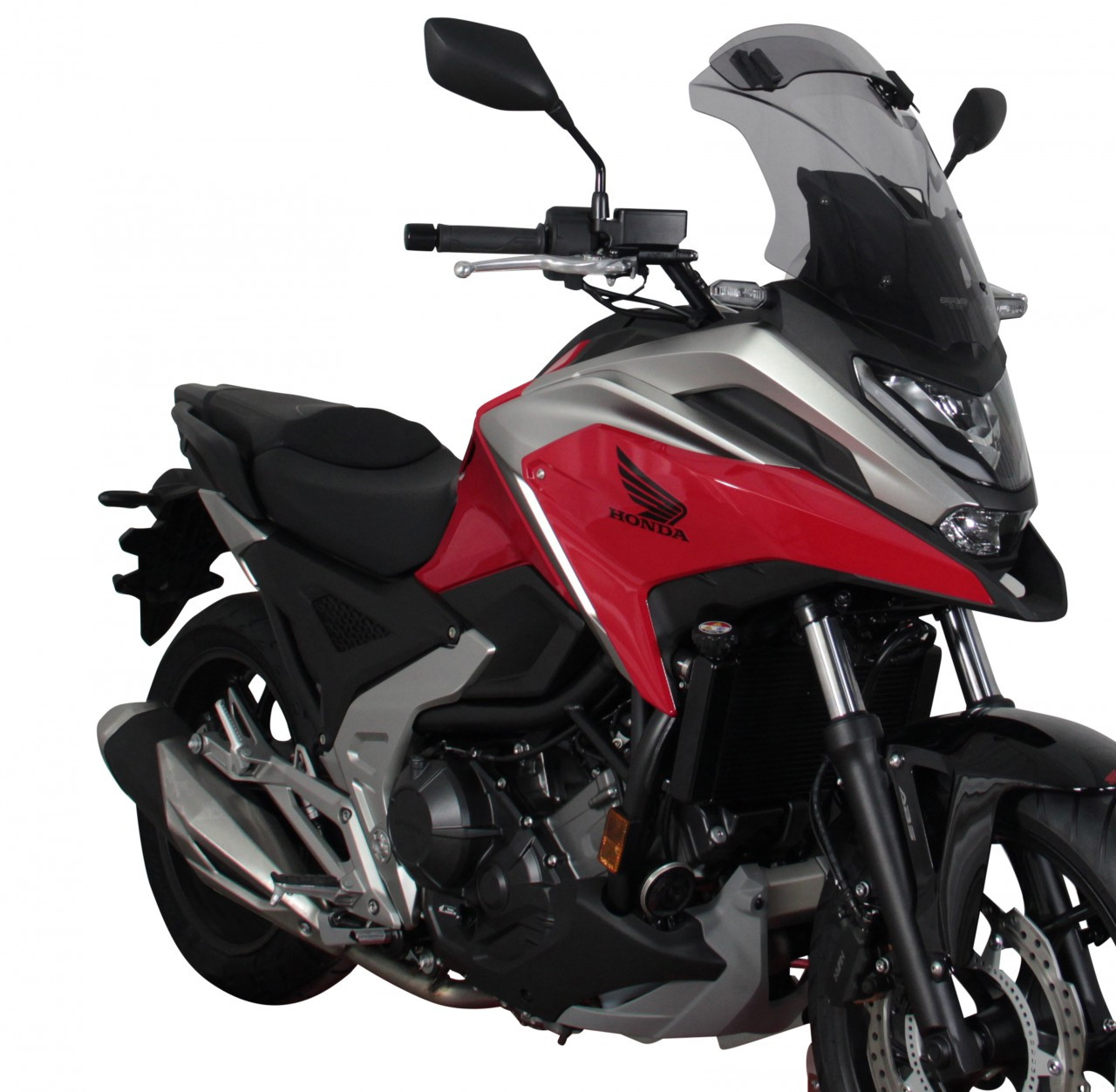 Szyba motocyklowa MRA HONDA NC 750 X 2021-2024, forma VTM, przyciemniana