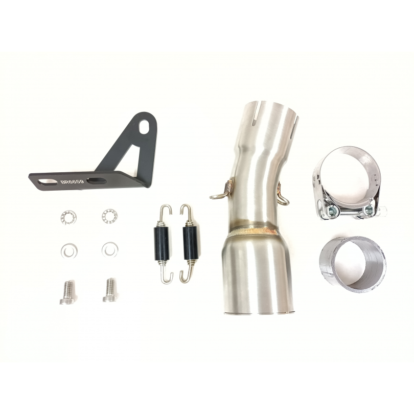 Tłumik IXIL CFMOTO 450 SR typ RB (waga: 900g, długość: 230 mm., materiał: Inox AISI304, kolor: Black painted) SLIP ON - RACE XTR