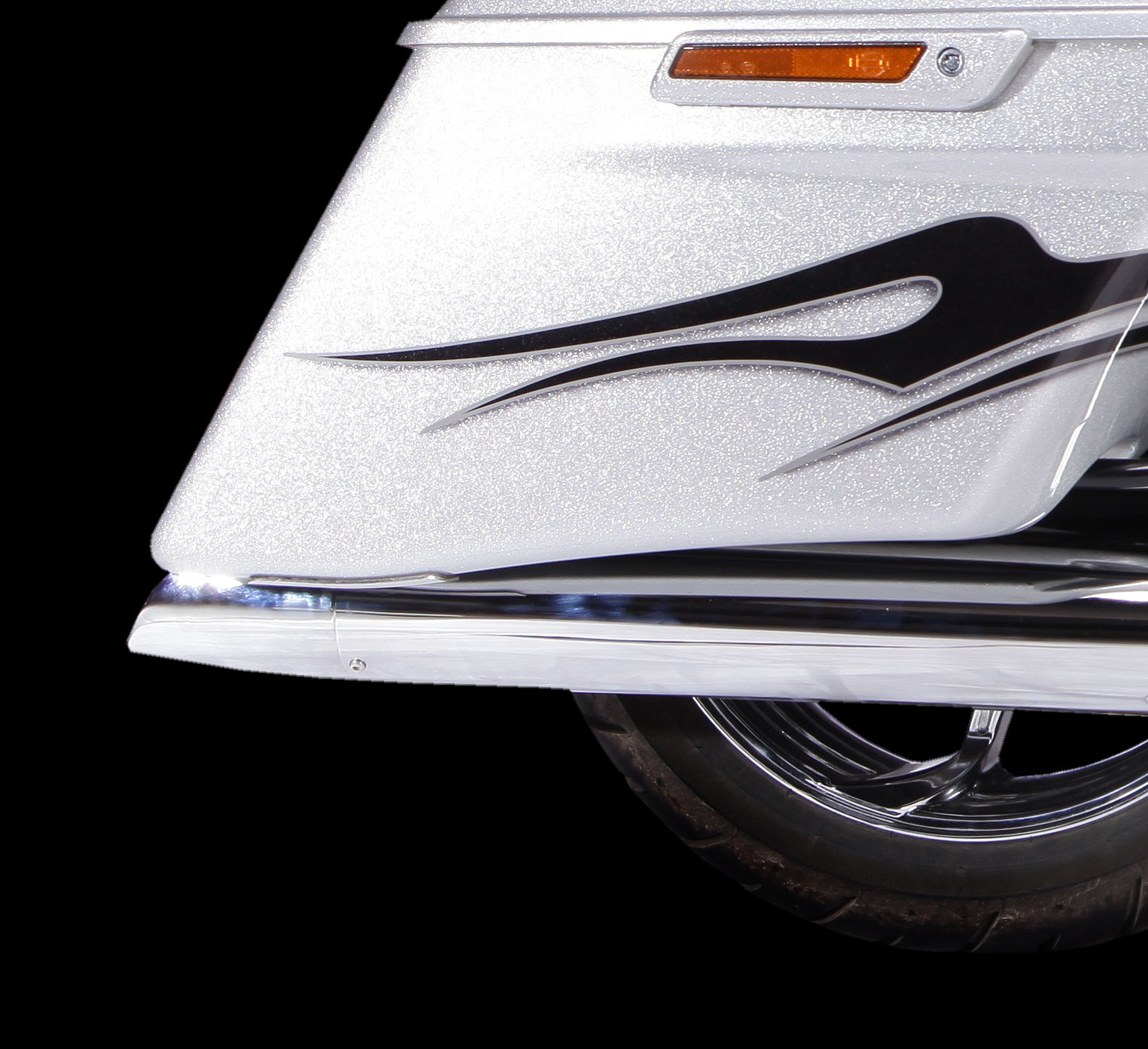 IRONHEAD END CAPS typ CAP (długość: Ø 112 mm., materiał: Inox AISI304, kolor: Bright chrome) SQUARE END CAP (CHROME)