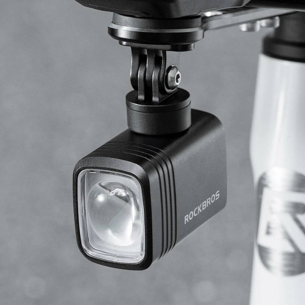 Inteligentna lampka rowerowa ROCKBROS M6 1000 lm z wyświetlaczem 2410010001