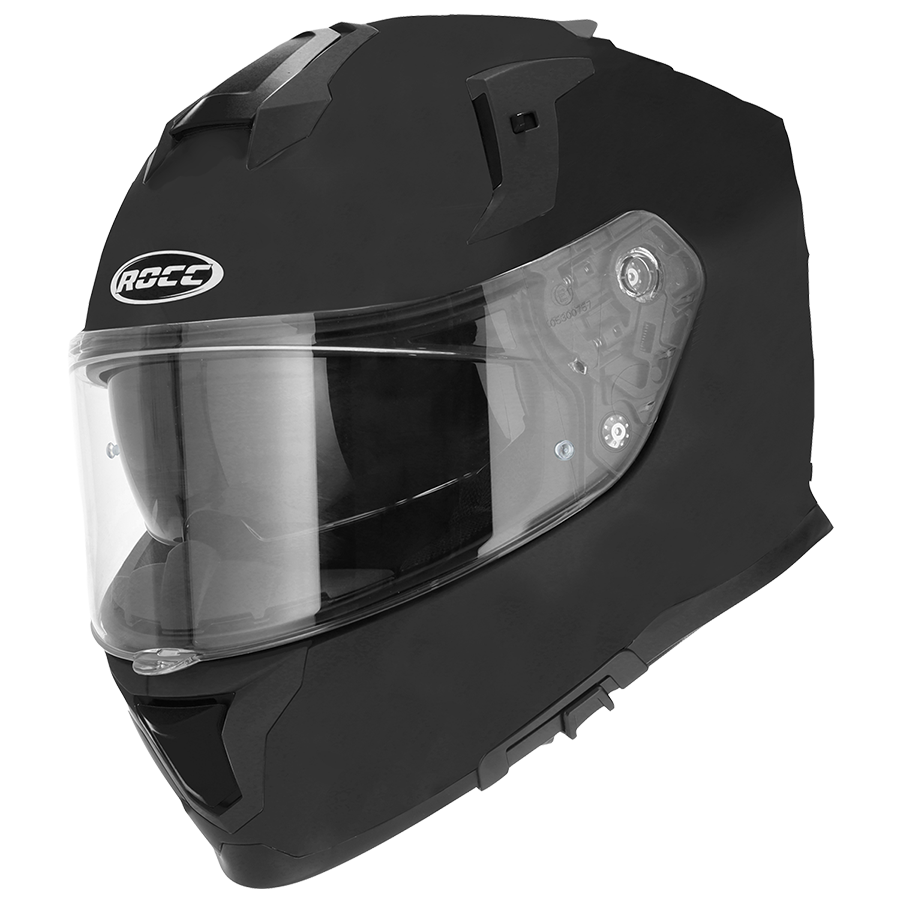 Kask motocyklowy ROCC 340 czarny mat